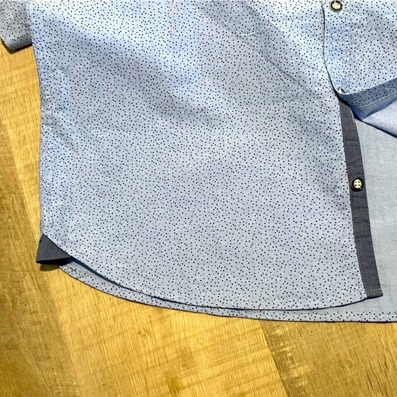 Nwt Carry Men’s Formal XXL slimfit button down 100% lightweight cotton shirt - Picture 3 of 9